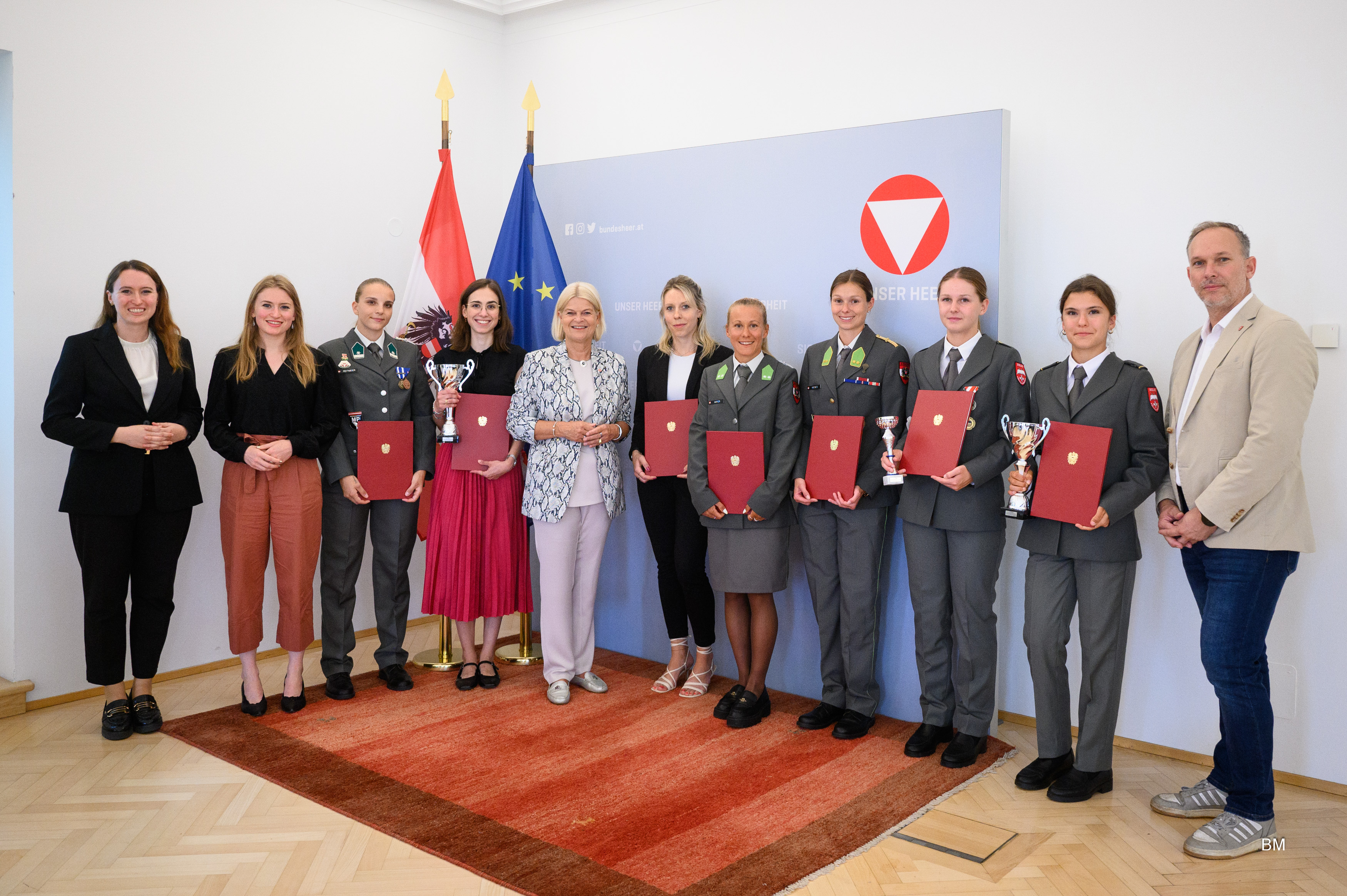 Siegerehrung bei FBM